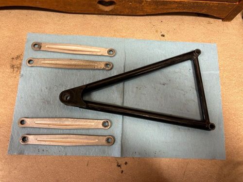 Sprint car steel 12” black powdercoated w links/jacobs ladders (near new)