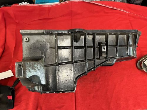 Mercruiser volvo 4.3 v6 aluminum oil pan # 12557229 with oil pump