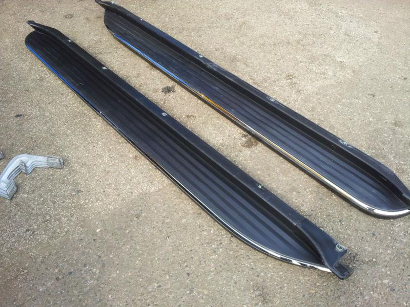 2007-2013 chrome run boards:suburban,avalanche,gmc yukon xl,escalade esv and ext