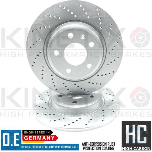 For audi a5 2.0 tfsi f5x drilled front rear brake discs 314mm 300mm coated