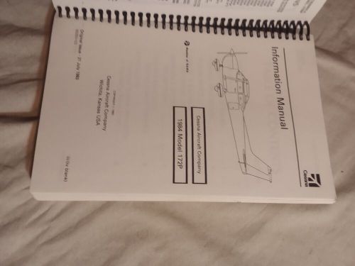 1984 cessna skyhawk model 172p information manual