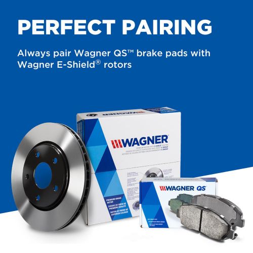 Frt semi-met brake pads  wagner  zx1399