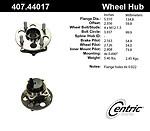 Centric parts 407.44017 rear hub assembly