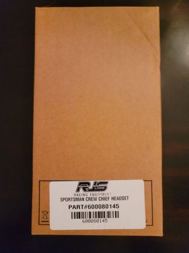 Rjs racing equipment 600080145 pro sportsman 2 crew chief headset