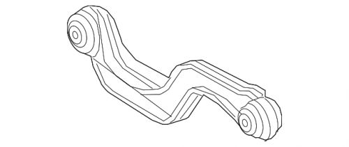 Genuine gm rear lower control arm 84817026