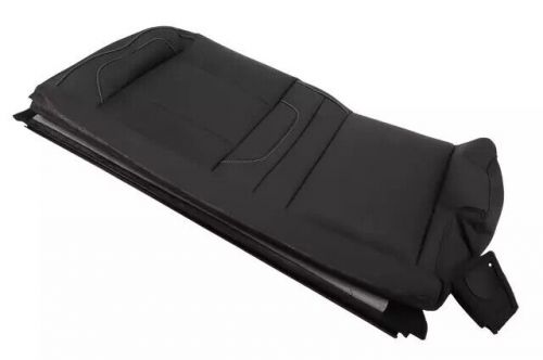 Genuine gm jet black rear driver side seat cushion cover 84050151