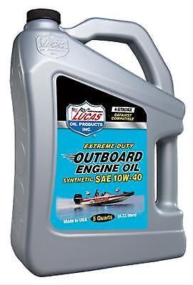 Lucas extreme duty outboard synthetic engine oil 10813