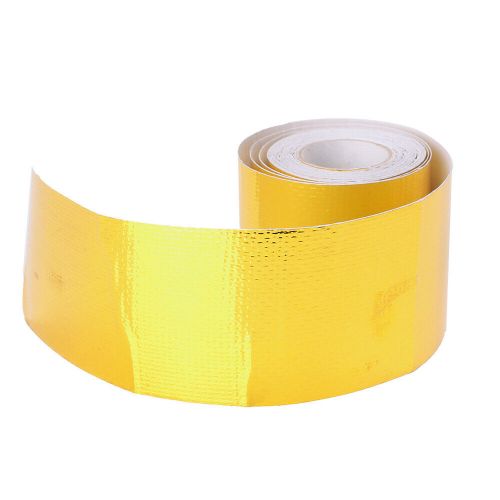 2&#034;x 16&#034; roll self adhesive reflective high temperature heat shield wrap tape po