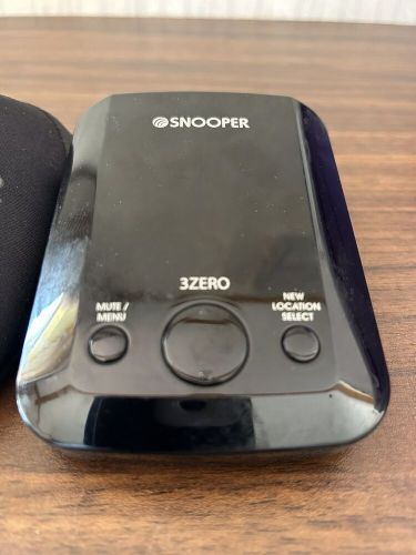 Snooper 3 zero speed cam and radar detector