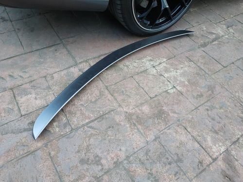 1x mercedes c63 coupe c204 amg rear boot lid spoiler a2047900988 edition 1 grey