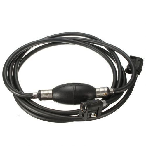 1/4&#034; fuel line hose marine outboard boat motor w/ primer bulb for yamaha mariner