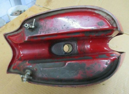 Vintage oem bsa motorcycle fuel gas tank fiberglass