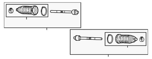 Genuine ford inner tie rod nl1z-3280-a