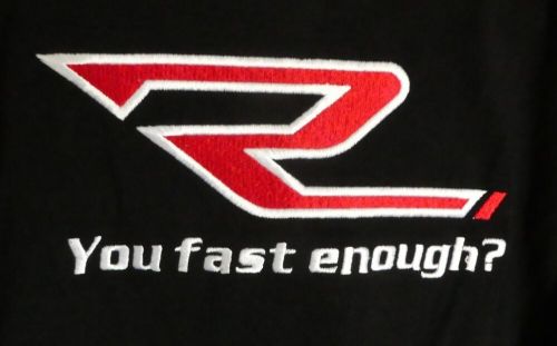 Official mv agusta f4r t-shirt black x-large &#034;r you fast enough&#034; m09fmtsf4r1k05