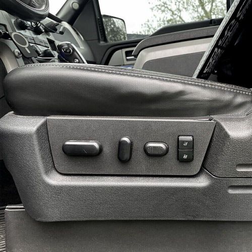 Left driver side power seat switch housing panel cover for ford f-150 2009-14