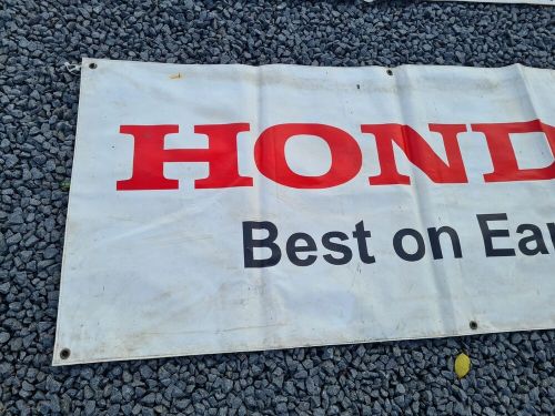 Genuine honda advertising banner best on earth eg6 ek9 dc2 dc5 fd2 s2000 fk8 nsx