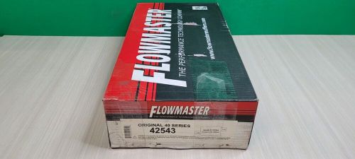 Flowmaster 42543 40 series muffler 2.50 offset in / 2.50 offset out aggressive