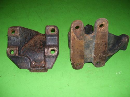 2005 dodge ram cummins turbo diesel engine motor mount stands 5.9l pair