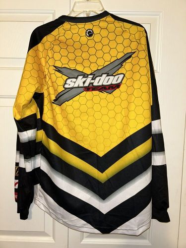 Ski-doo x team shirt jersey brp snowmobile men’s small graphic performance