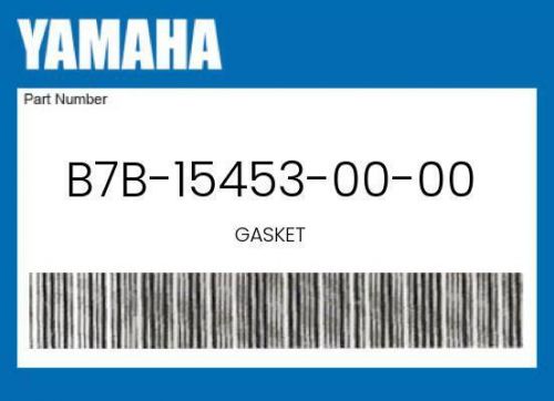 Yamaha genuine gasket - b7b-15453-00-00