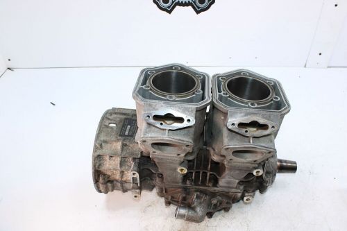 09-20 ski-doo mxz 600 sport carb engine motor no pistons  420059312