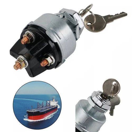 Dust proof 12v ignition starter switch compatible with diverse vehicles