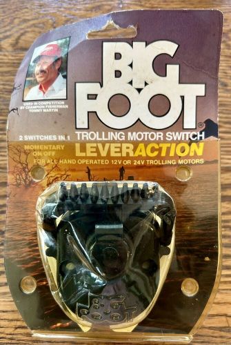 Tommy martin big foot trolling motor switch , lever action, 12v or 24v, new