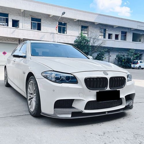 For bmw 5 series f10 f11 m5 2012-2016 front bumper spoiler splitter lip body kit