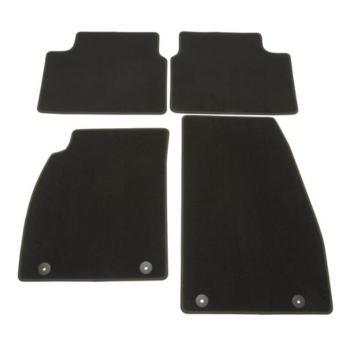 11-12 buick regal front and rear black floor mat replacements 22758133