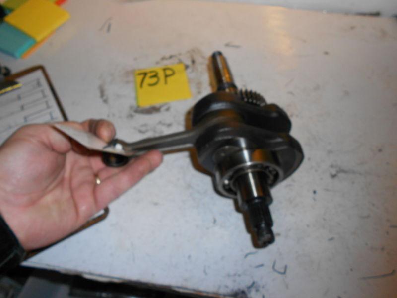 2006 polaris 250  hawkeye 2x4 crankshaft & rod with good bearing 