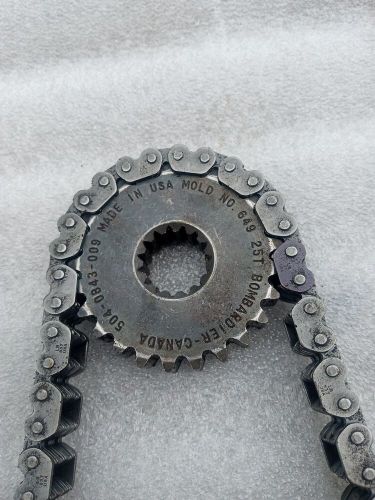 Ski doo prs chassis gear and chain set 25t 44t