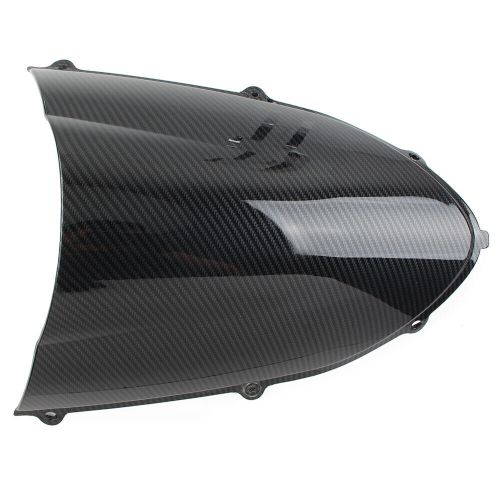 New black carbon fiber abs windshield shield for kawasaki zx10r 2004-2005