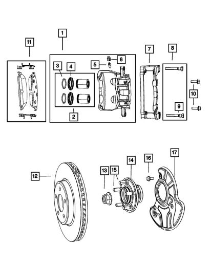 Genuine mopar brake piston boot 5183938aa