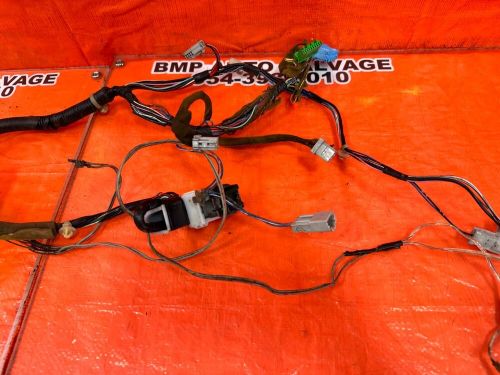 97-98 honda prelude - driver left front door wiring harness wire loom - oem #259