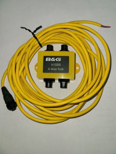 B&amp;g h1000 4-way hub with 5m fastnet cable