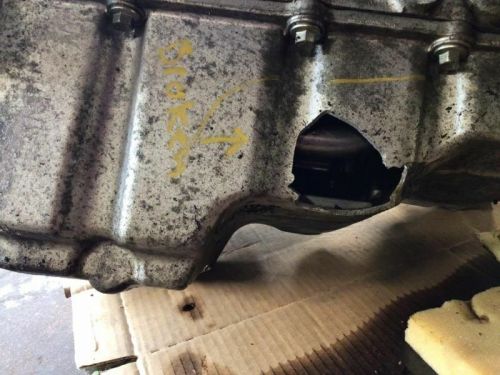 Ford mustang 2015 2017 2.3l turbo engine motor assembly broken oil pan 71k miles