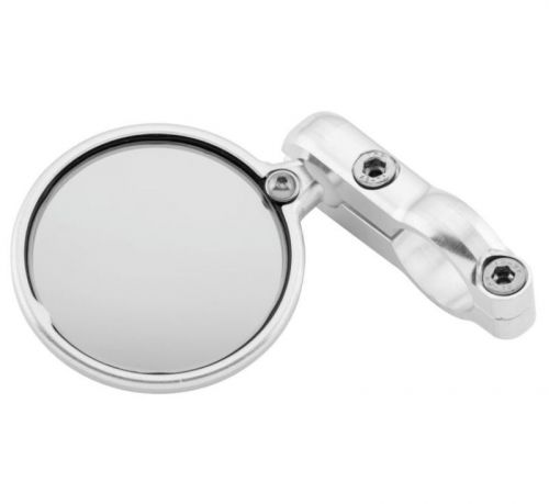 Crg blindsight fits 2 in. round bar-end mirror - silver