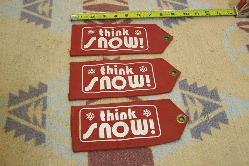 3 think snow estern snow plow flags