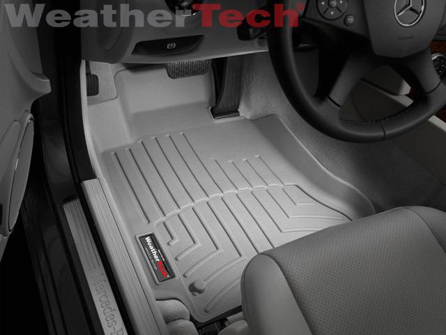 Weathertech® digitalfit floorliner - mercedes c-class sedan - 2008-2014 - grey