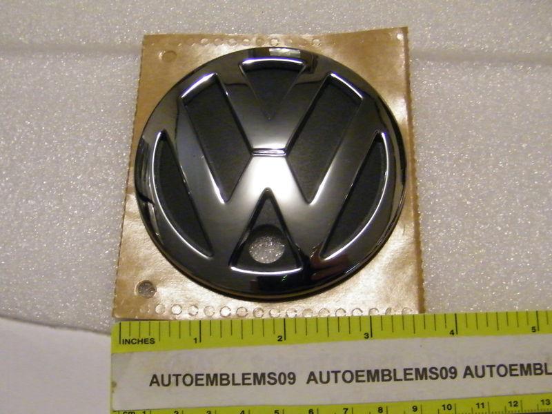 New chrome volkswagen vw trunk emblem