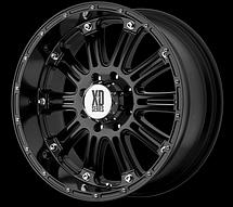 17 inch jeep wrangler jk black rims wheels 2007-2013 +18mm