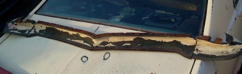 1974 pontiac ventura front bumper filler panel valance plastic 