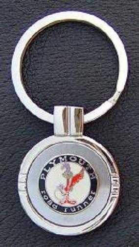 Road runner - custom engraved key ring (free engraving)