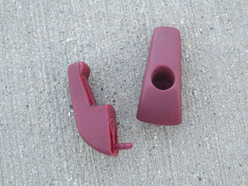 87-93 mustang stock red coat hooks