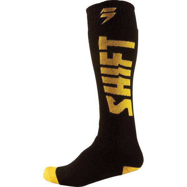 Yellow s/m shift racing moto youth socks