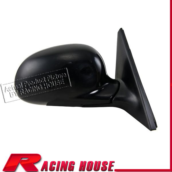 92-95 honda civic sedan power unpainted mirror right hand passenger rear view