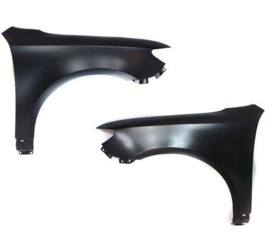 New fender set of 2 front primered optima magentis 663212g500 663112g500 pair