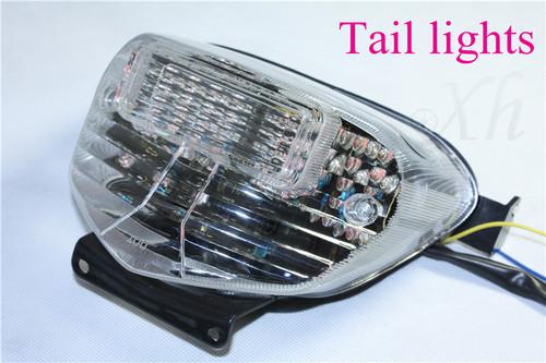 Led tail brake light turn signals fit suzuki gsxr 600 gsx-r600 750 1000 clear