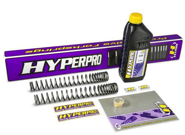 Hyperpro progressive front fork spring kit kawasaki gtr1400 & abs 2010>