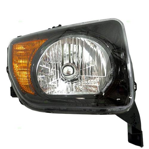 New passengers headlight headlamp assembly dot 07-08 honda element lx ex